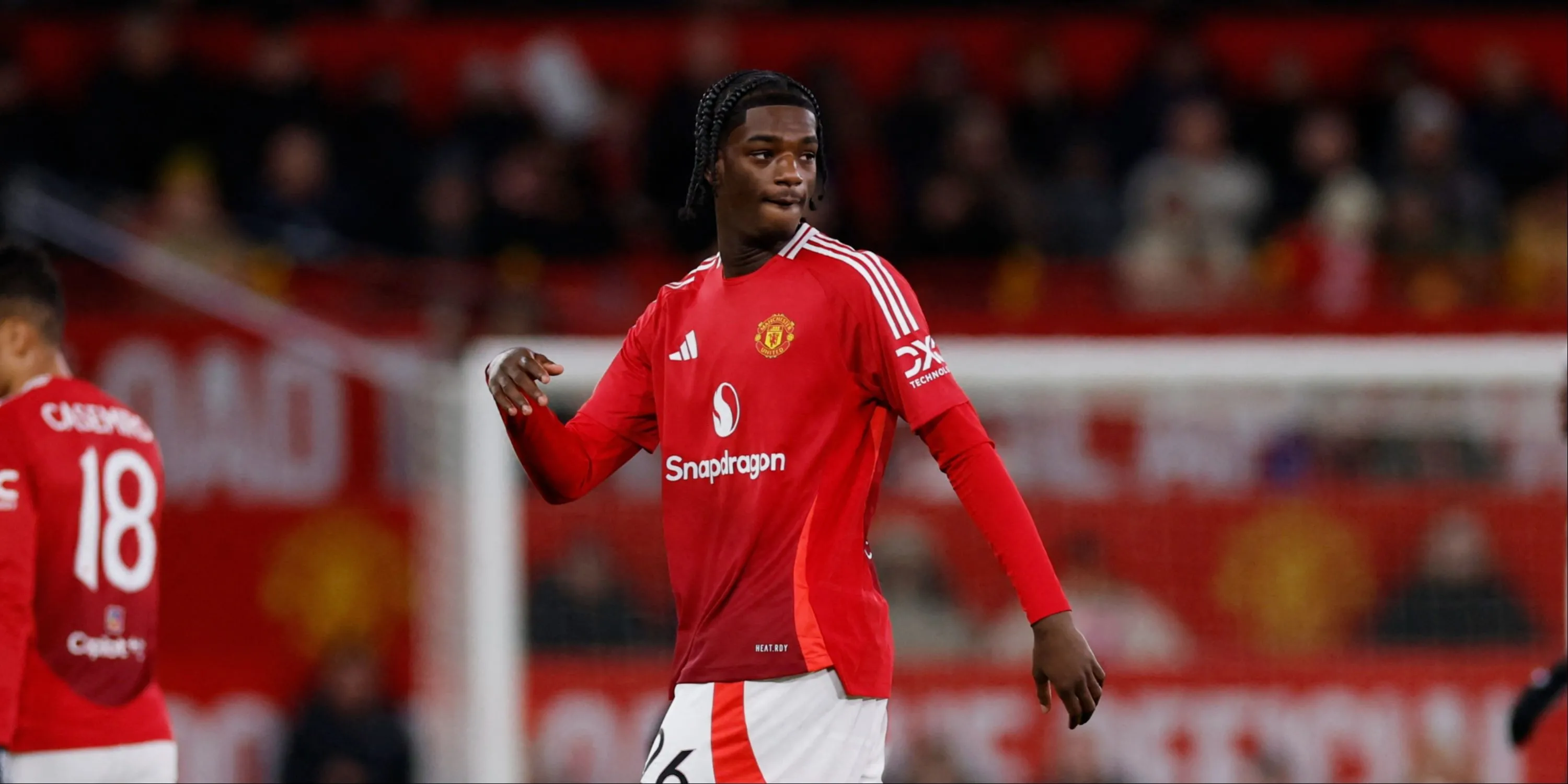 Ayden Heaven trong màu áo đội trẻ Manchester United