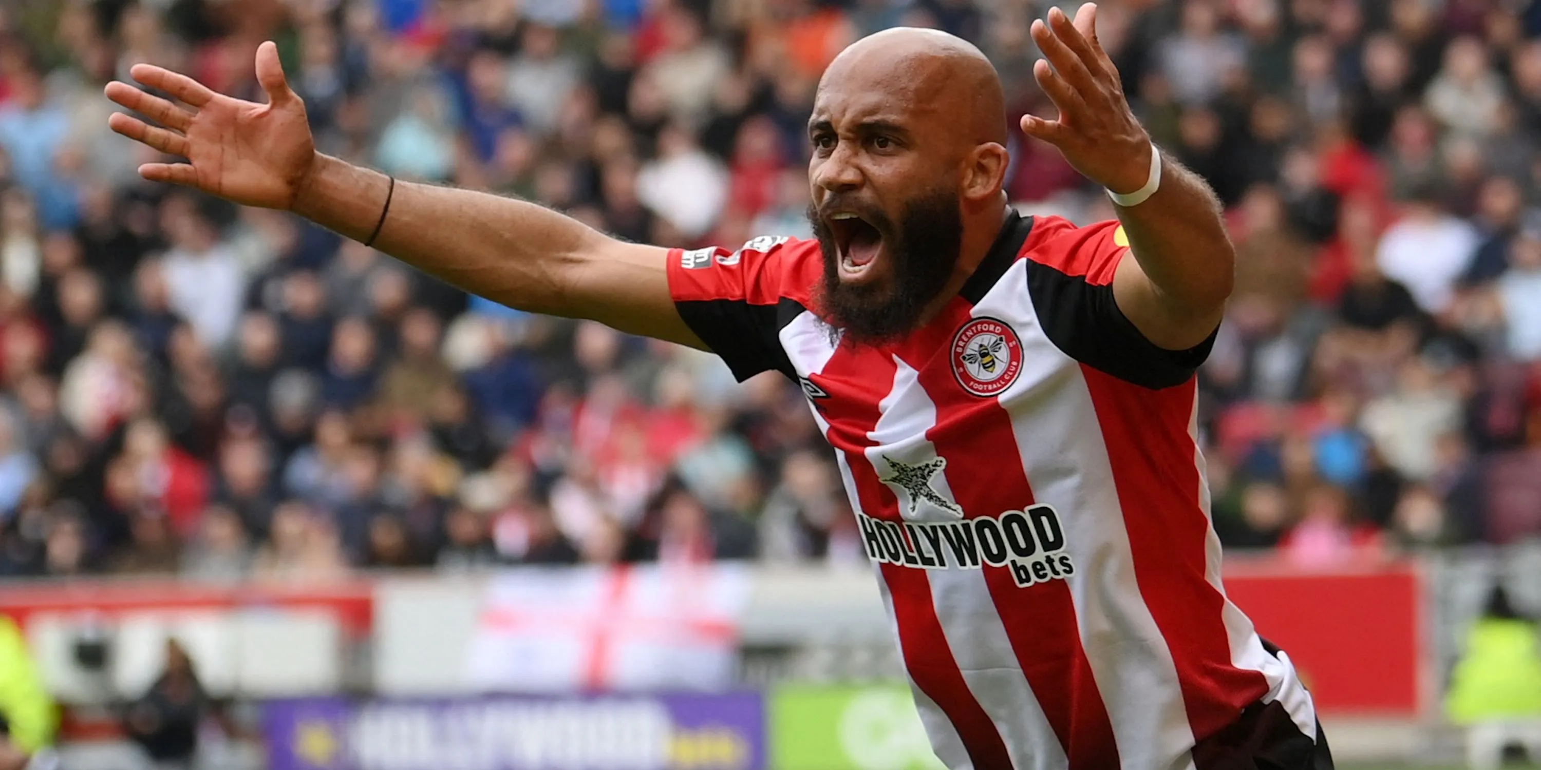 Bryan Mbeumo, tiền đạo của Brentford, một trong những mục tiêu của Man Utd tại Ngoại hạng Anh