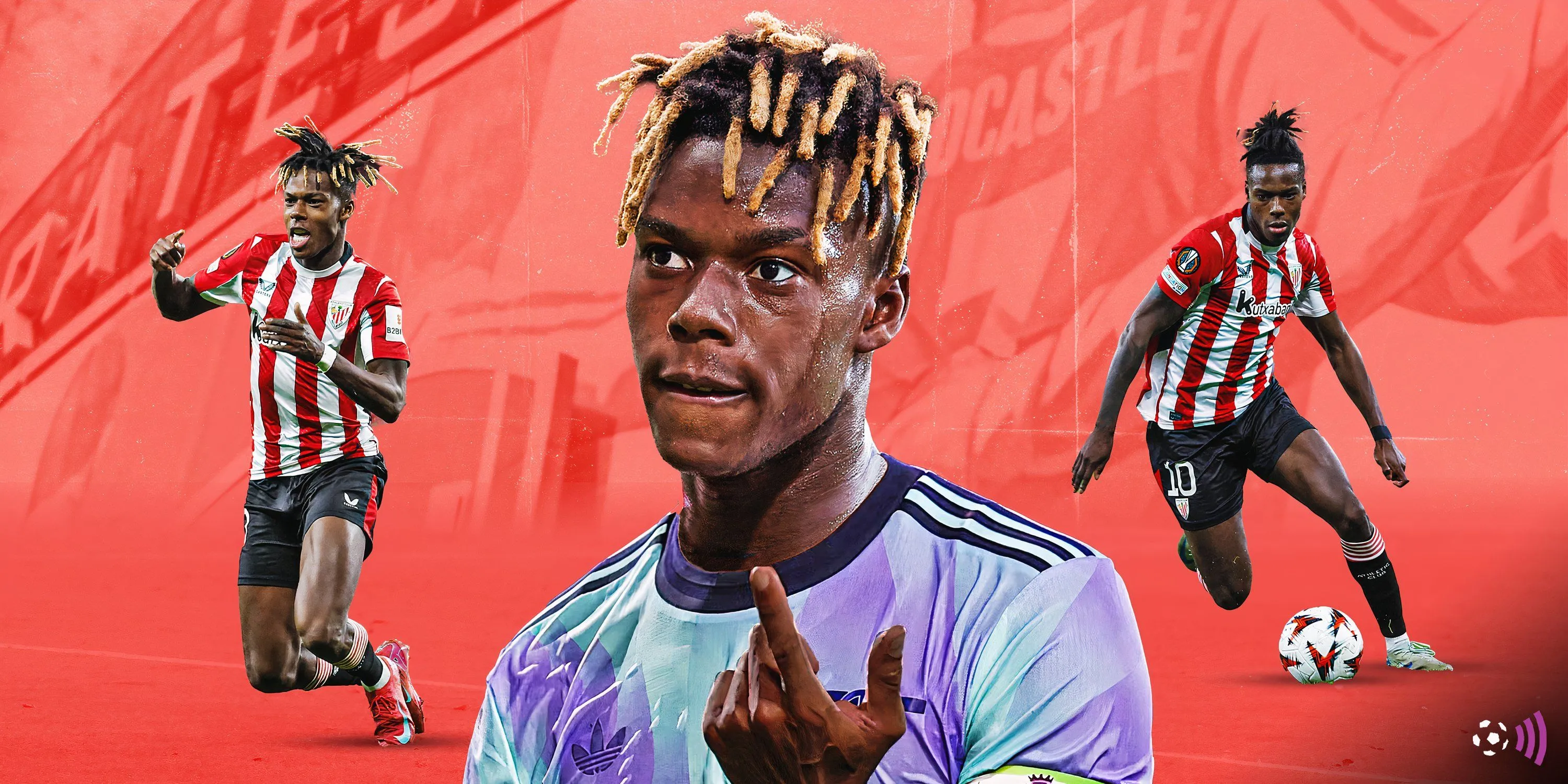 Tiền đạo cánh Nico Williams của Athletic Bilbao trong tầm ngắm của Arsenal