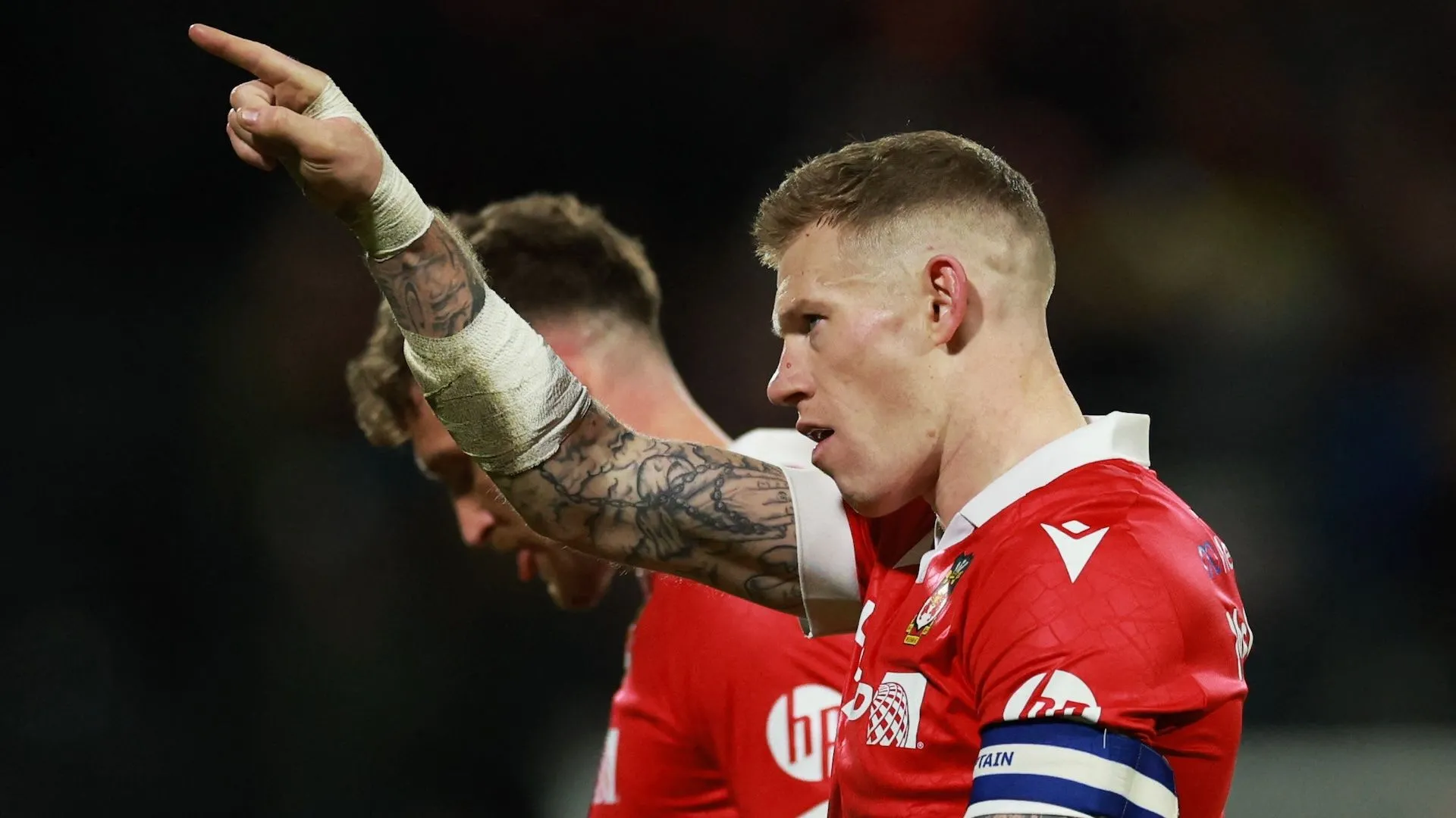 James McClean trong màu áo Wrexham