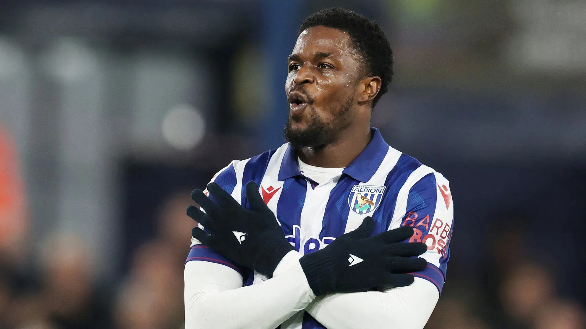 Tiền đạo Josh Maja trong màu áo West Brom