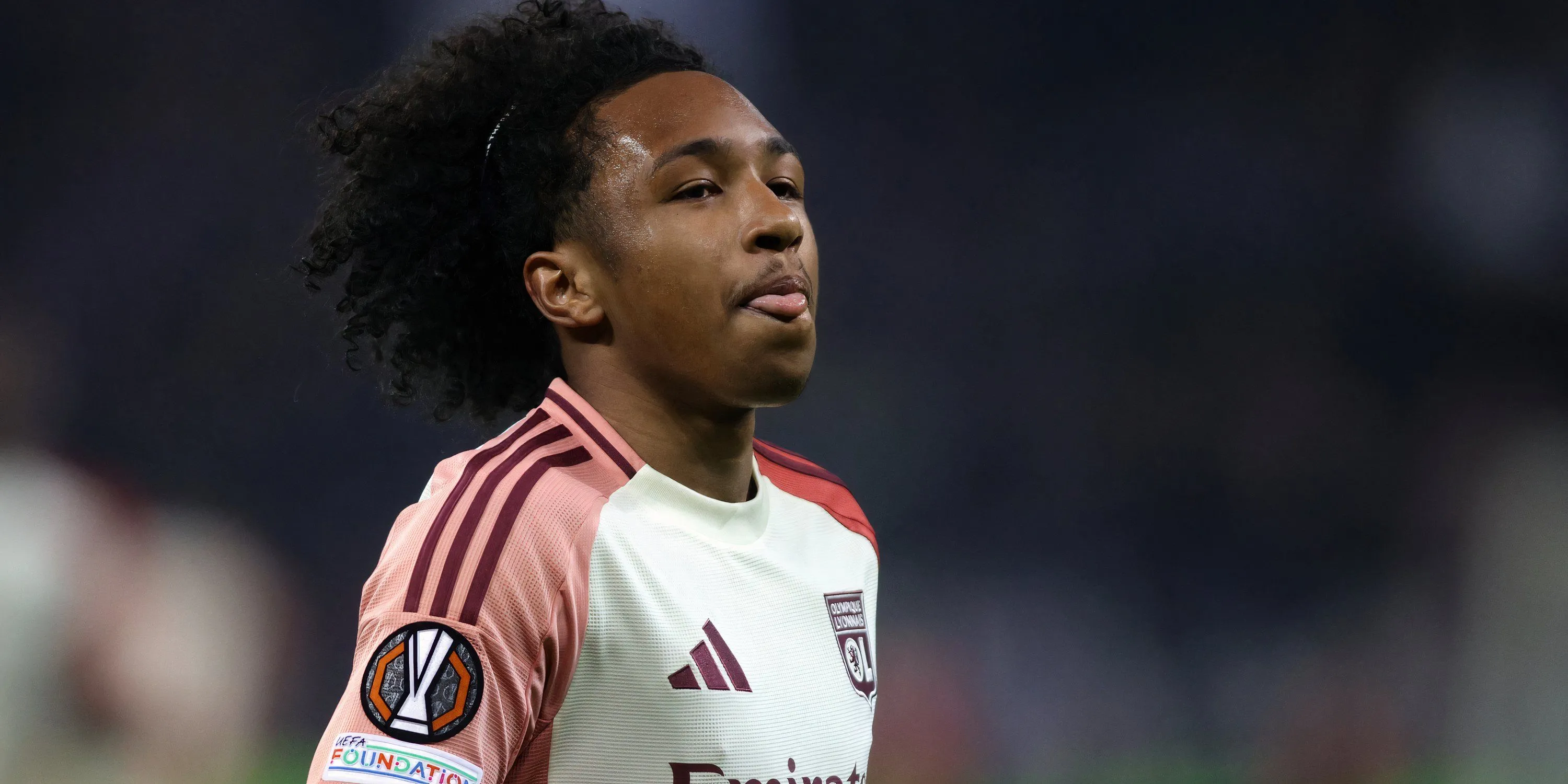 Cầu thủ chạy cánh Malick Fofana của Lyon, mục tiêu chuyển nhượng của Nottingham Forest