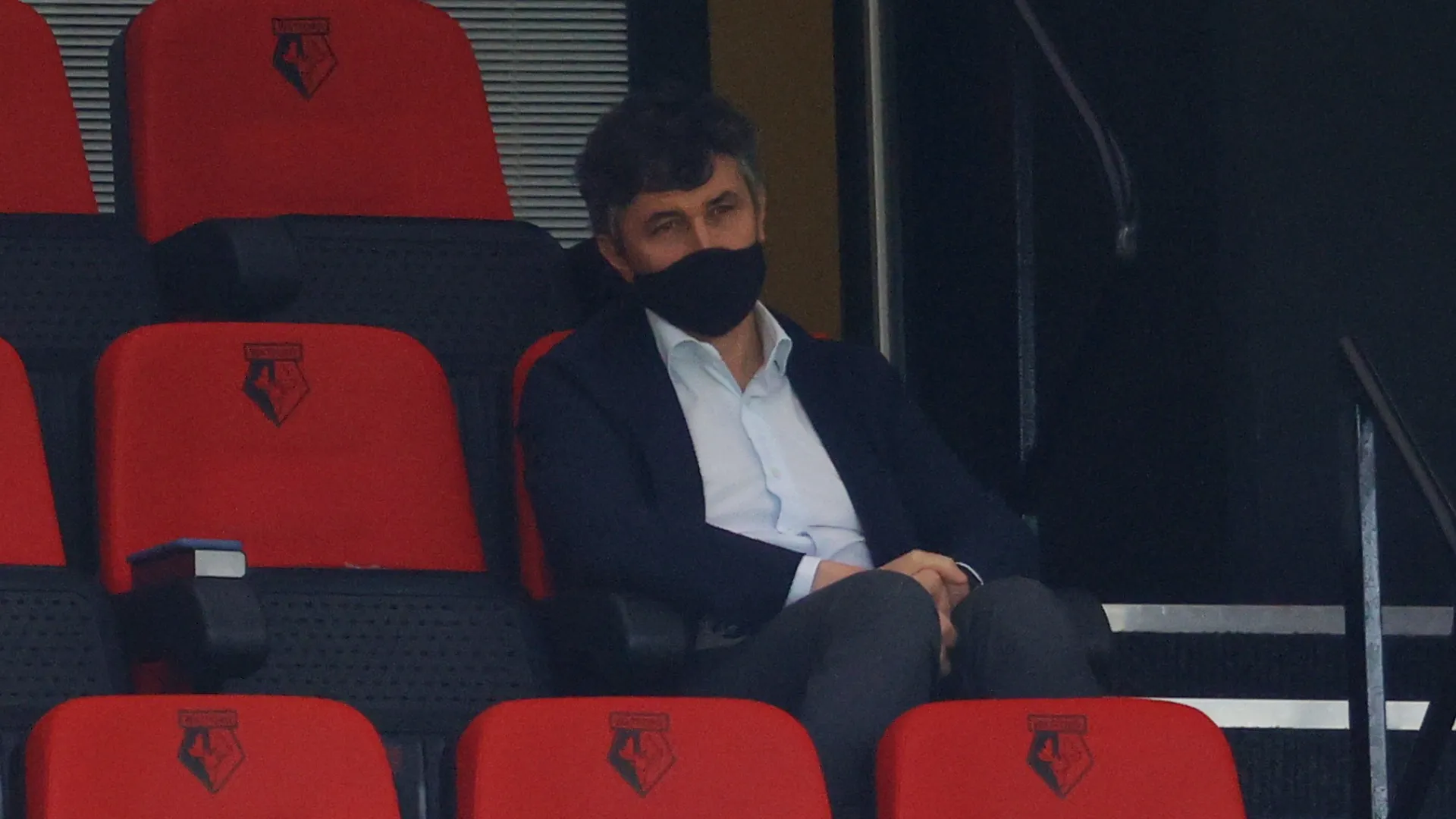 Chủ sở hữu Watford Gino Pozzo, người kiên quyết giữ chân các ngôi sao trẻ