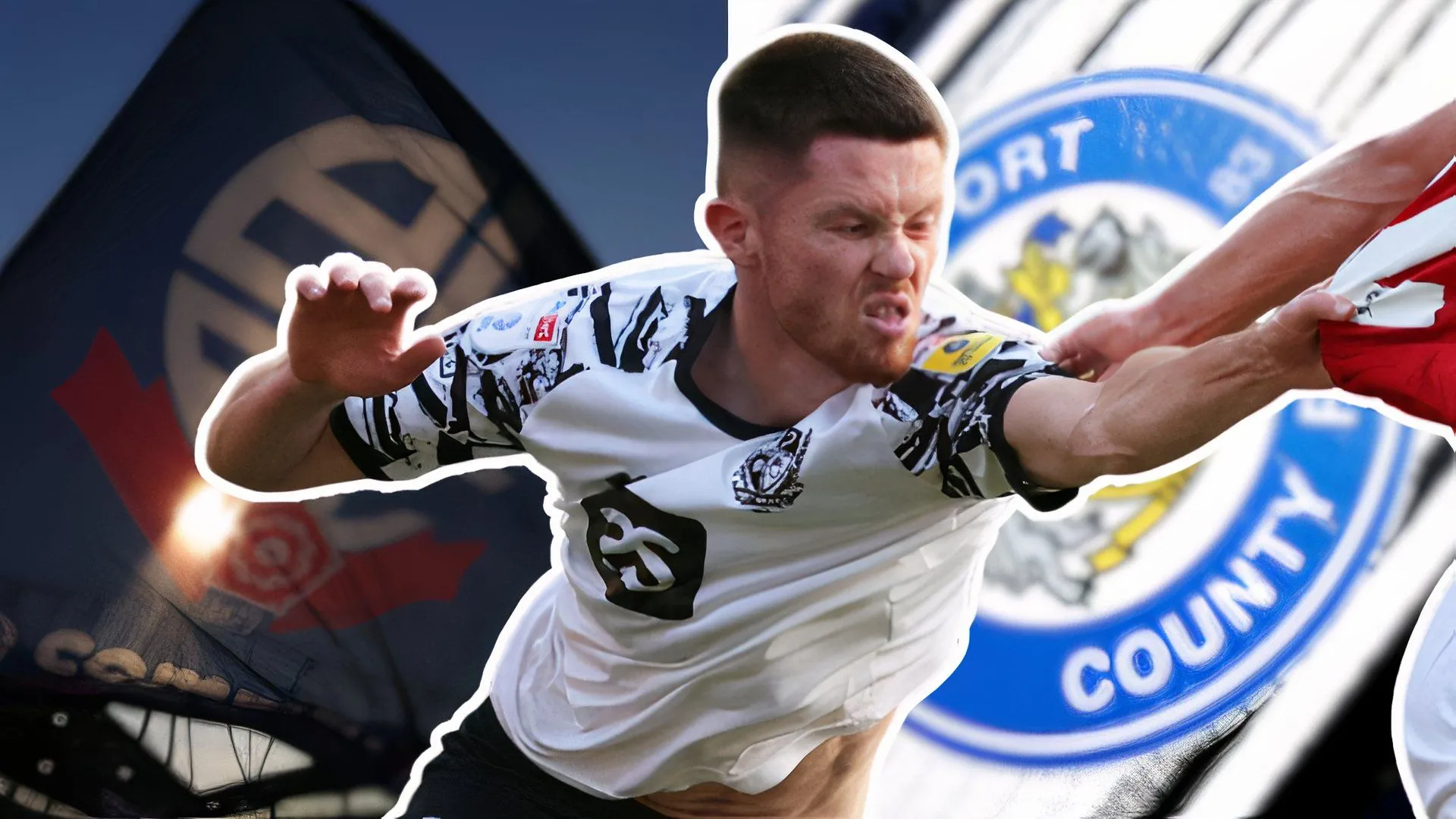 Hậu vệ Will Forrester của Bolton Wanderers, một mục tiêu chuyển nhượng tiềm năng của Stockport County.