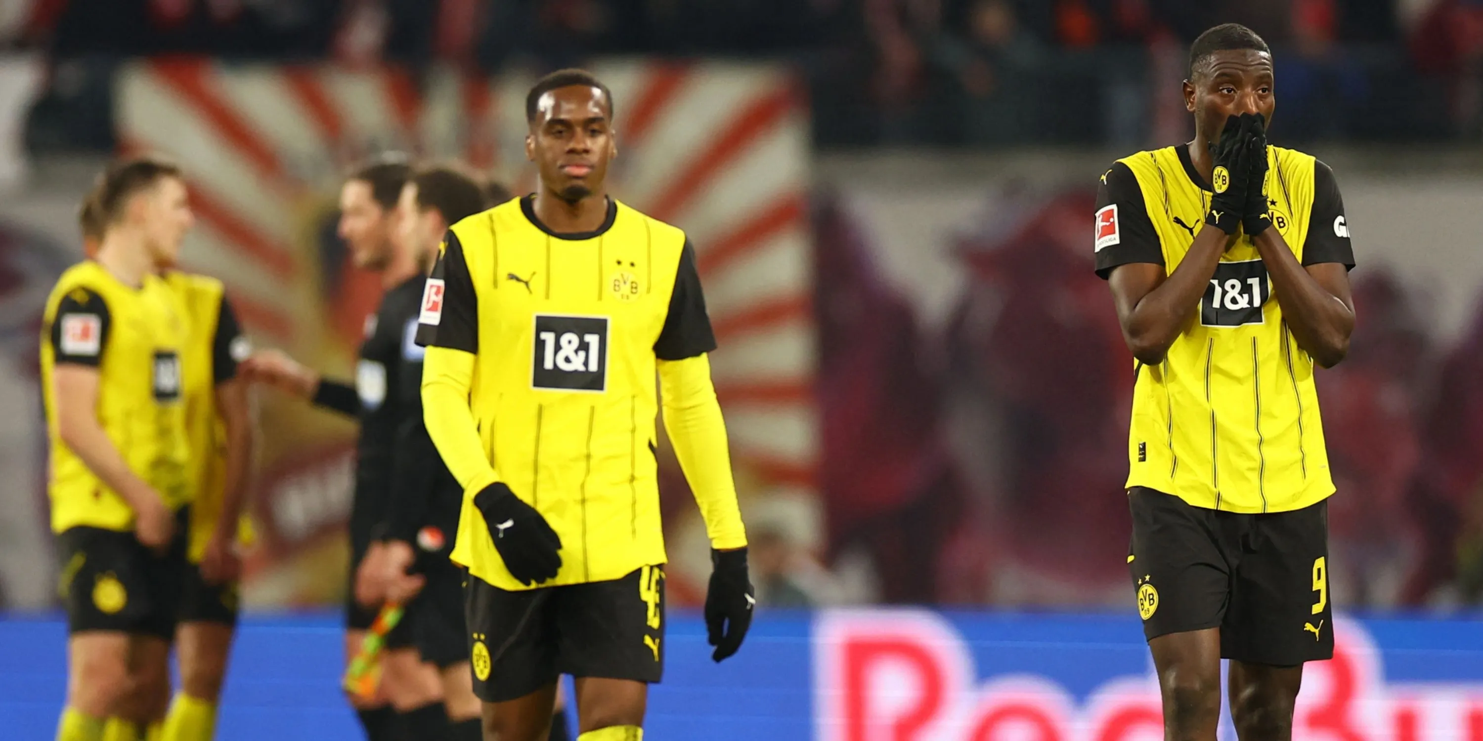 Jamie Gittens trong màu áo Borussia Dortmund tại Bundesliga