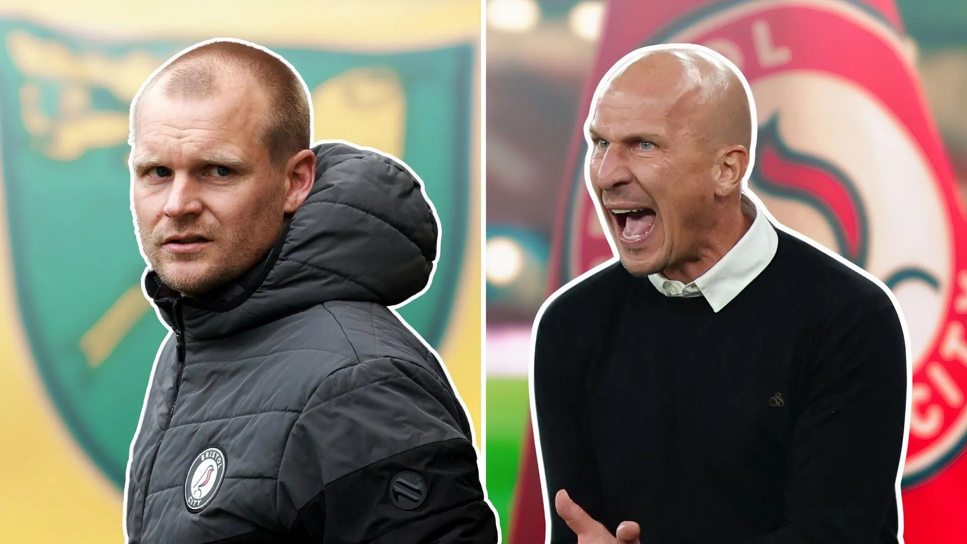 So sánh HLV cũ Liam Manning và tân HLV Gerhard Struber của Bristol City