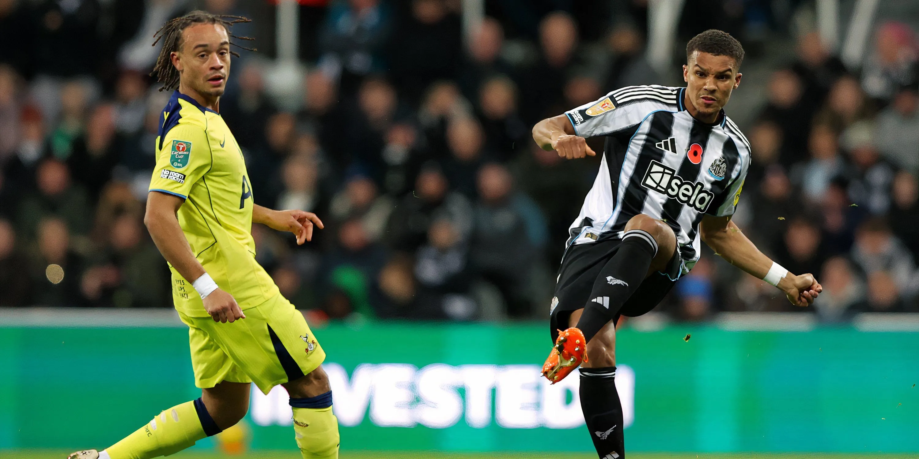 Malick Thiaw thi đấu cho Newcastle, chuyền phát triển từ tuyến sau và hỗ trợ tấn công