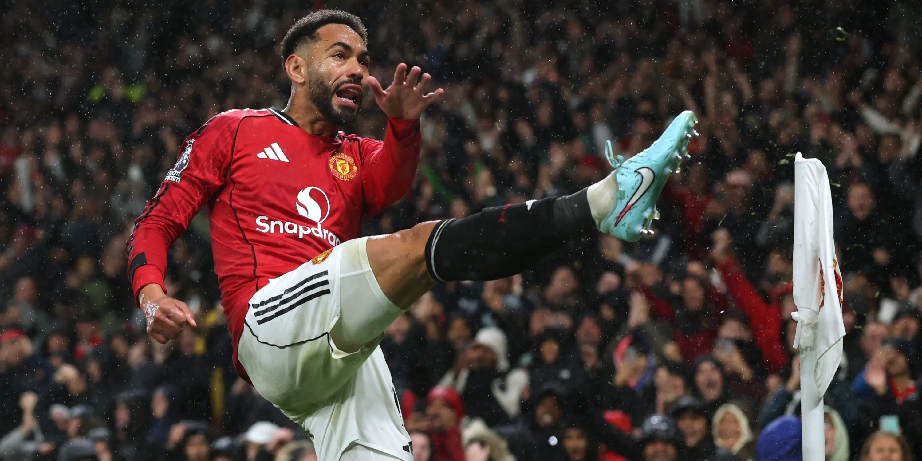 Matheus Cunha trong màu áo Man Utd