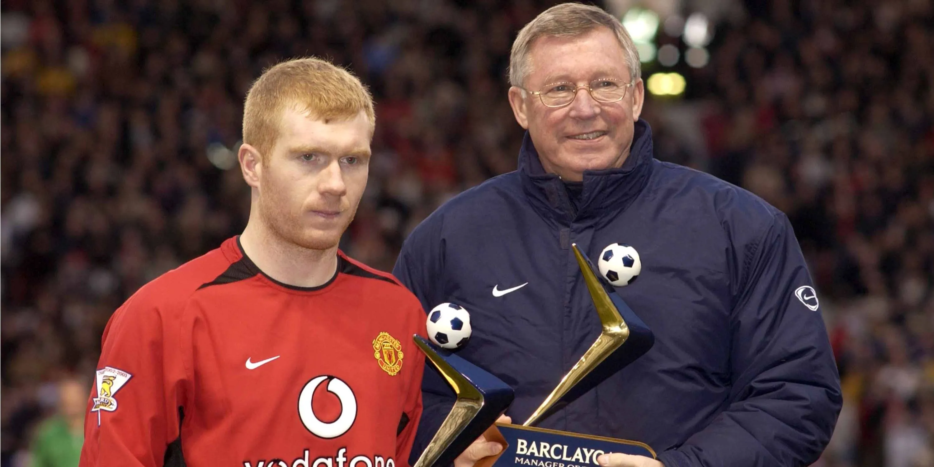 Paul Scholes cùng Sir Alex Ferguson, kỷ niệm thời huy hoàng tại Old Trafford